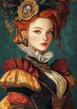 Rococo Pracht | Rococo Vrouw