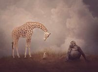 Die Giraffe, das Erdmännchen und der Gorilla