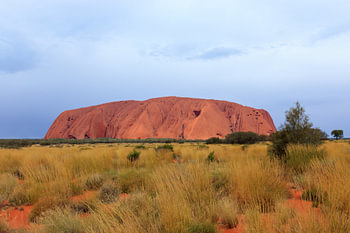 Uluru, of Ayers Rock, Noordelijk Territorium, Australië