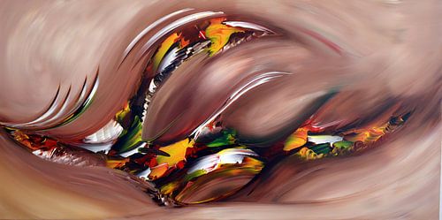 Abstract van Gena Theheartofart