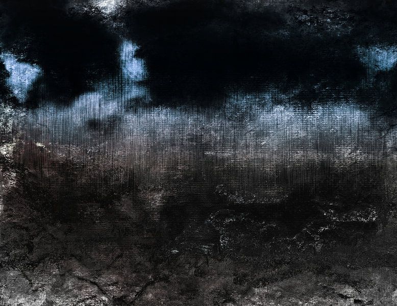 Scandinavia Abstract - Winter Landscape by Mad Dog Art