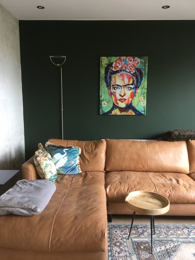 FRIDA "Pink Flowers" by Kathleen Artist Fine Art