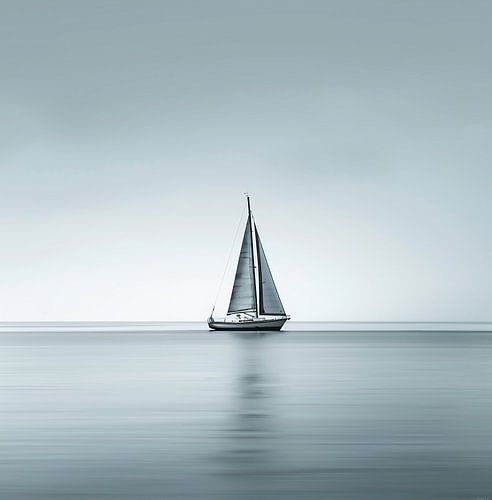 Boat on the wide water