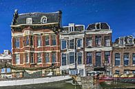 Reflectification in Voorhaven, Delfshaven by Frans Blok thumbnail