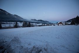 Weissensee in de vroege ochtend