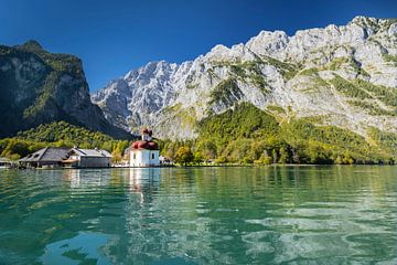 St. Bartholomä am Königsse, Opper-Beieren, Duitsland van Markus Lange