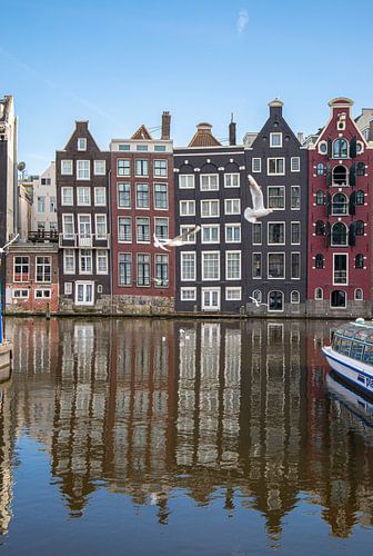 Le centre d'Amsterdam