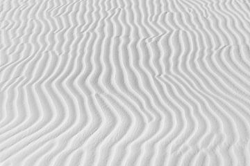 Labyrint van zand in een duin in de Sahara in Mauritanië van Photolovers reisfotografie