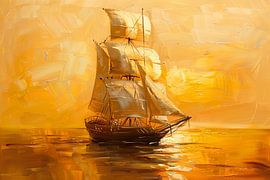 Sailing ship by Poster Art Shop