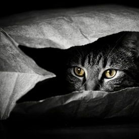 Katze im Sack von Exclusive Photos by Erwin Floor