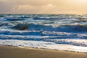 Wellen an der Ostsee von Werner Dieterich