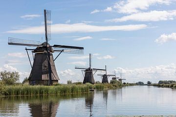 Kinderdijk, moulins à vent