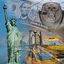 New York Collage van Nico Garstman thumbnail