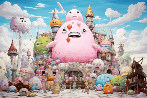 The favourite pink monster