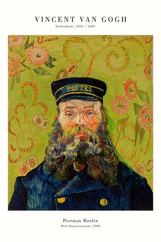 Vincent van Gogh - Postmann Roulin No.1