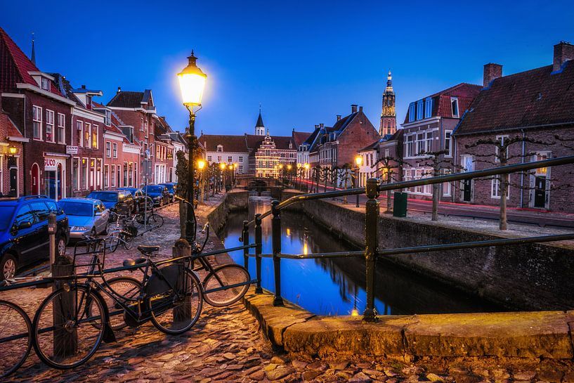 Amersfoort Blaue Stunde von Albert Dros