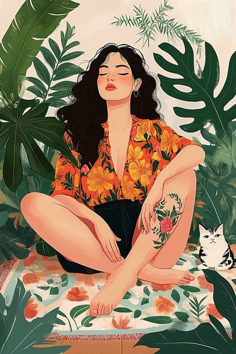 Urban Life with Plant and Cat iii