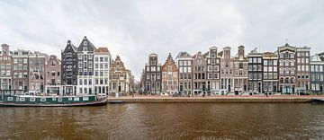 Panorama Herengracht Amsterdam by Peter Bartelings