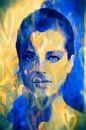 Romy Schneider Love Pop Art PUR van Felix von Altersheim thumbnail