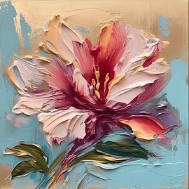 Geranienblüte – Tropische Blume von Alfi Aminuddin