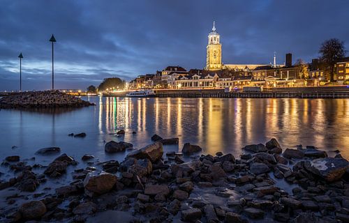 The center of Deventer in the evening.