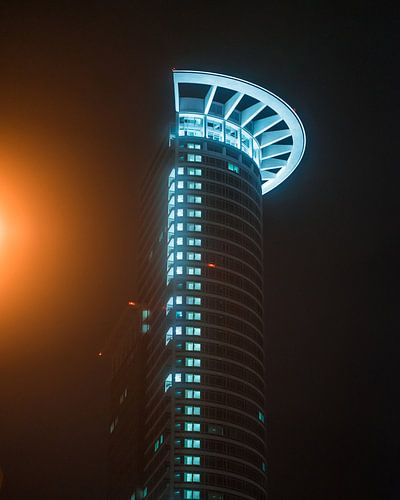 Frankfurt am Main Skyline Nachtaufnahme von domiphotography