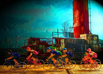 Cycling Toys van Jacques Sjouw digital artist