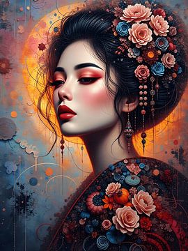 Geisha von Jolique Arte