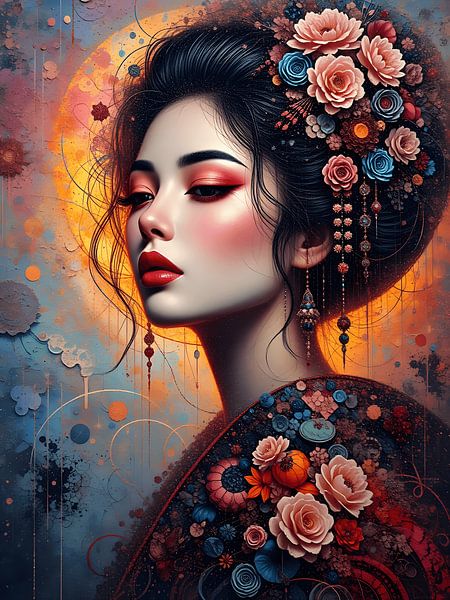 Geisha by Jolique Arte