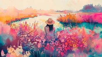 Enjoying the landscape