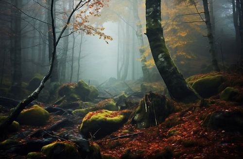 Lunchtime in the forest