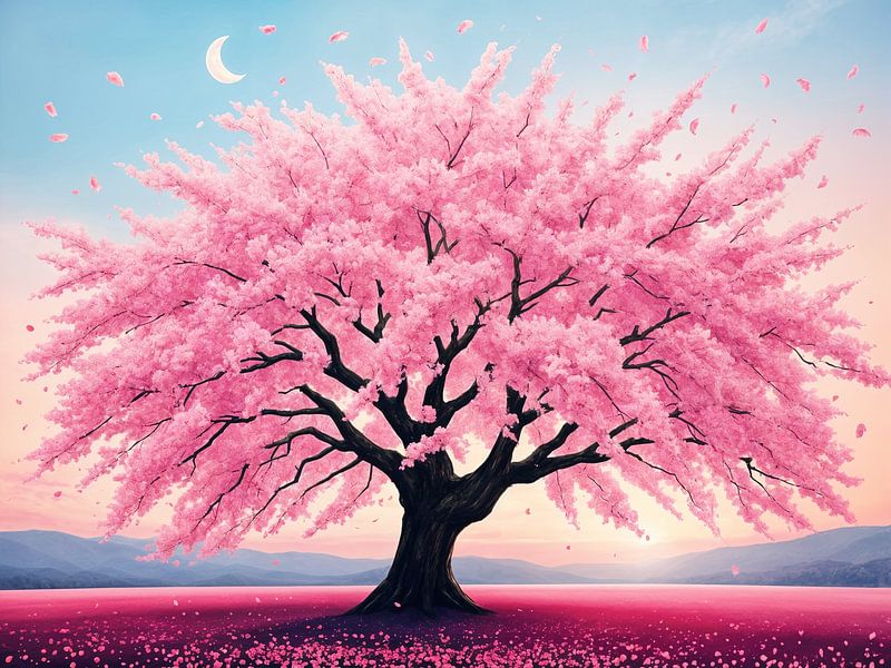 Sakura Spring Nature by Rizal Azhari