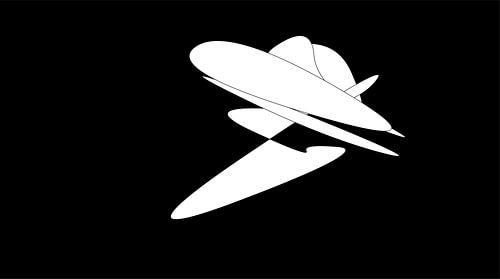 Ephemeral Elegance: A Dance of Shapes and Lines in Monochrome Mastery