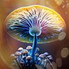 Deep-sea mushroom organism by Digital Art Nederland