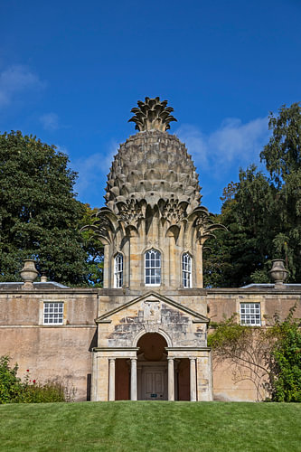 The Pineapple, near the village of Airth in Stirlingshire, Scotland, UK
