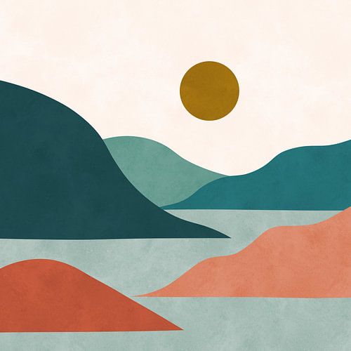 Harmonisch landschap 2