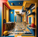 De geel blauw rode onwerkelijkheid van Gert-Jan Siesling thumbnail