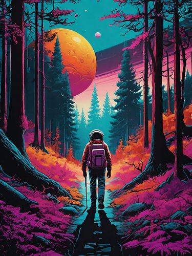 La marche de l'espace sur Vic Bomers