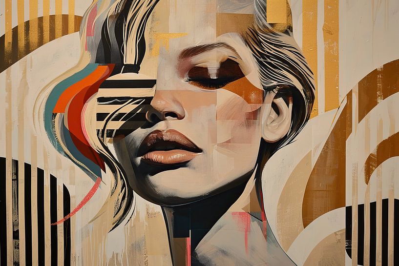 Geometrie | Modern Portret van De Mooiste Kunst