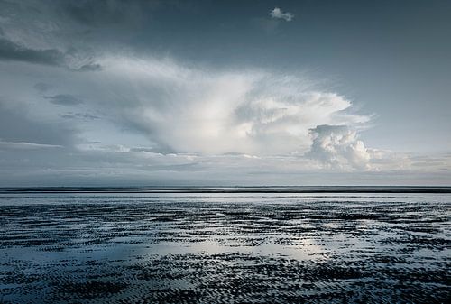 Zeegezicht bij Ameland van Nanouk el Gamal - Wijchers (Photonook)