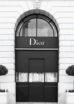 Entrée de la boutique Dior