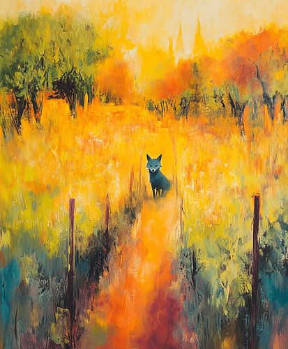 Kleiner Fuchs im Feld