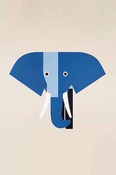 Blue Elephant van Kai Müller