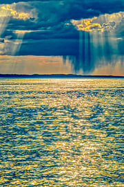 Nuage d'orage et pluie sur Dieter Walther