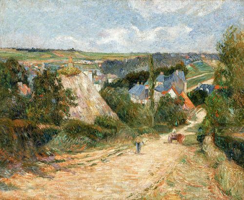 Paul Gauguin. Entrance to the Village of Osny