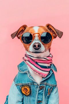 Jack Russell Terrier by Poster Art Shop