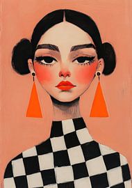 Oranje Oogcontact van ByNoukk