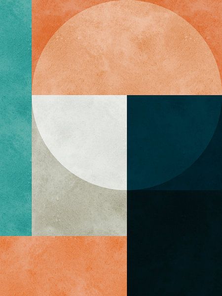Expressieve geometrische vormen 4 van Vitor Costa