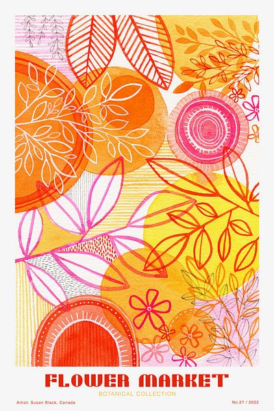 Flower Market No. 27 by Susan Black by The Artcircle