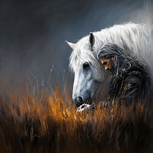 Emotion in the Reeds | Poetic Wall Art